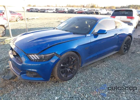 2017 Ford Mustang Gt Premium из США, поврежденный, VIN 1FA6P8CF1H5286207
